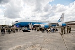 The conversion of a static VC-135E aircraft into an active training device is one of the achievements the Career Enlisted Aviator Center of Excellence has been recognized for as the recipient of the 2021 Air Force Association Aerospace Award in the David C. Schilling category at the Air Education and Training Command level.