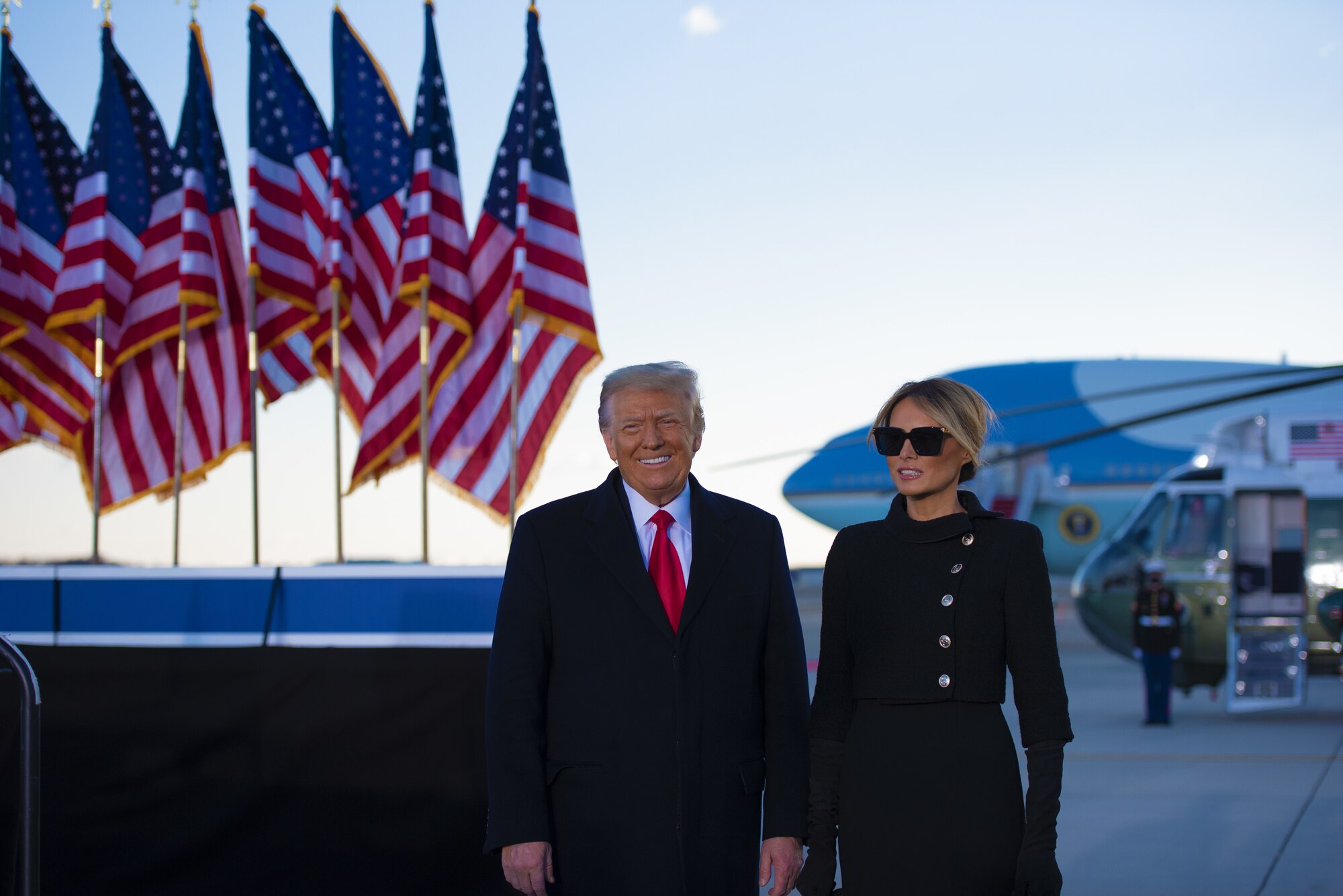 POTUS gives farewell speech at JBA