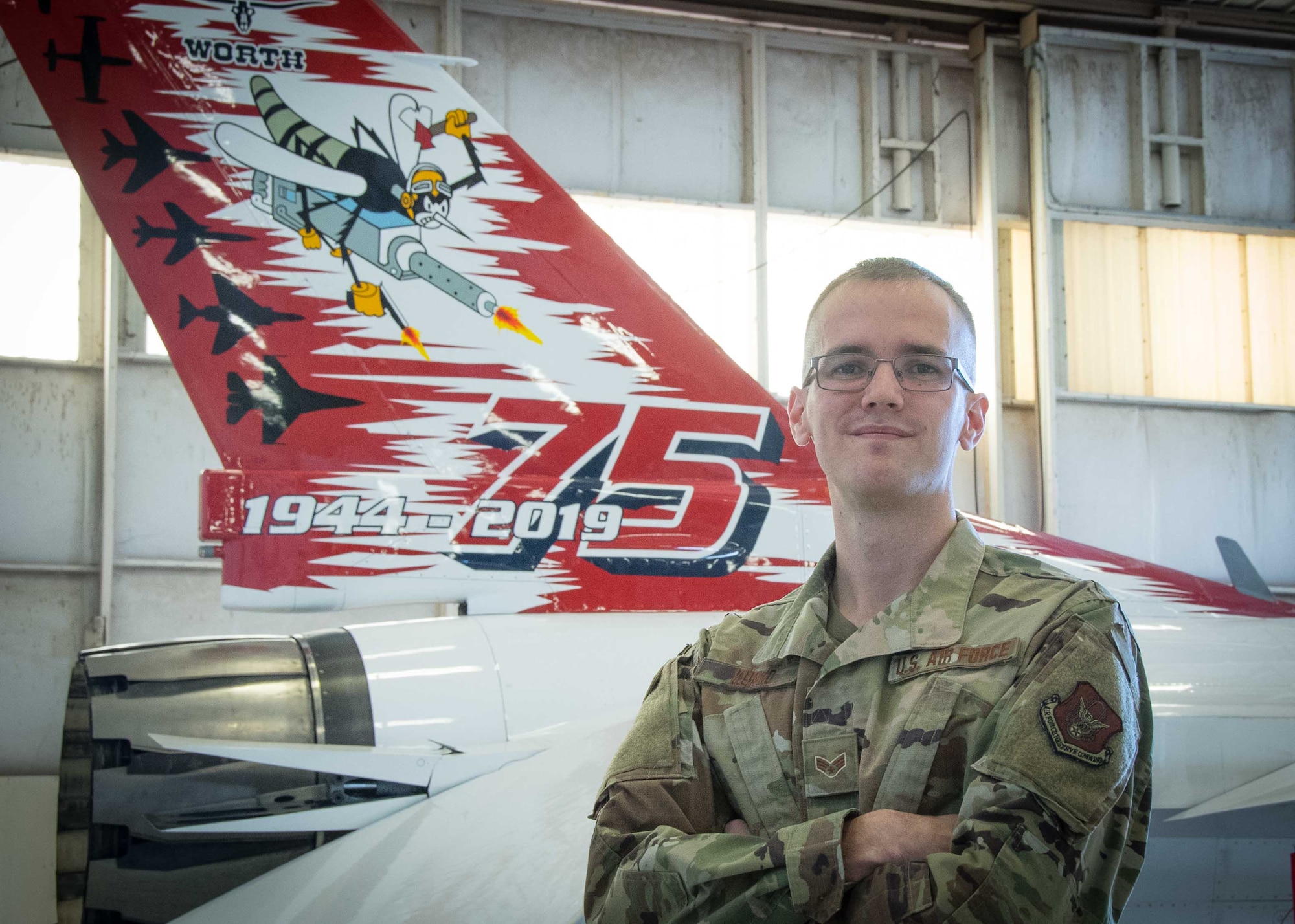 Senior Airman Matthew Kunko, 301st Logistics Readiness Squadron fuels operations specialist, is featured as one of the wing’s outstanding Airman during the January 2021 Unit Training Assembly. Kunko, a Roswell, New Mexico native, has been in the Air Force for two years and calls Watauga, Texas home for the past seven years. (U.S. Air Force photo by Jeremy Roman)