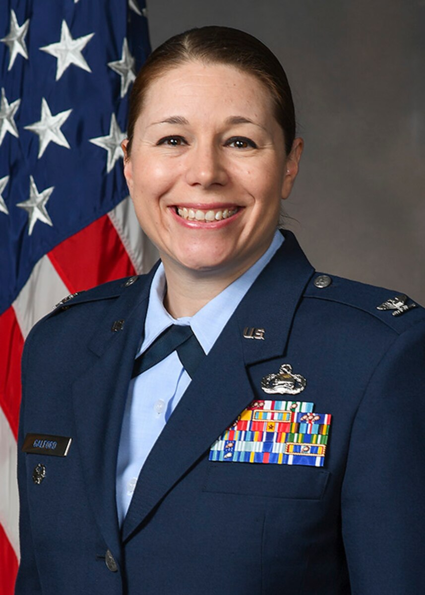 Official photo of Col. Allison Galford