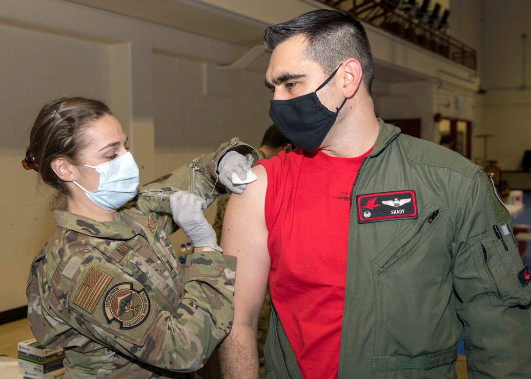 JBER personnel receive COVID19 vaccine