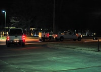 210122-N-PC620-0060 JOINT BASE LANGLEY-EUSTIS, Va. (Jan. 22, 2021) The Joint Task Force Civil Support (JTF-CS) Incident Support Team departs en route to a local hotel to support simulated emergency response operations as part of Exercise Sudden Response 21.