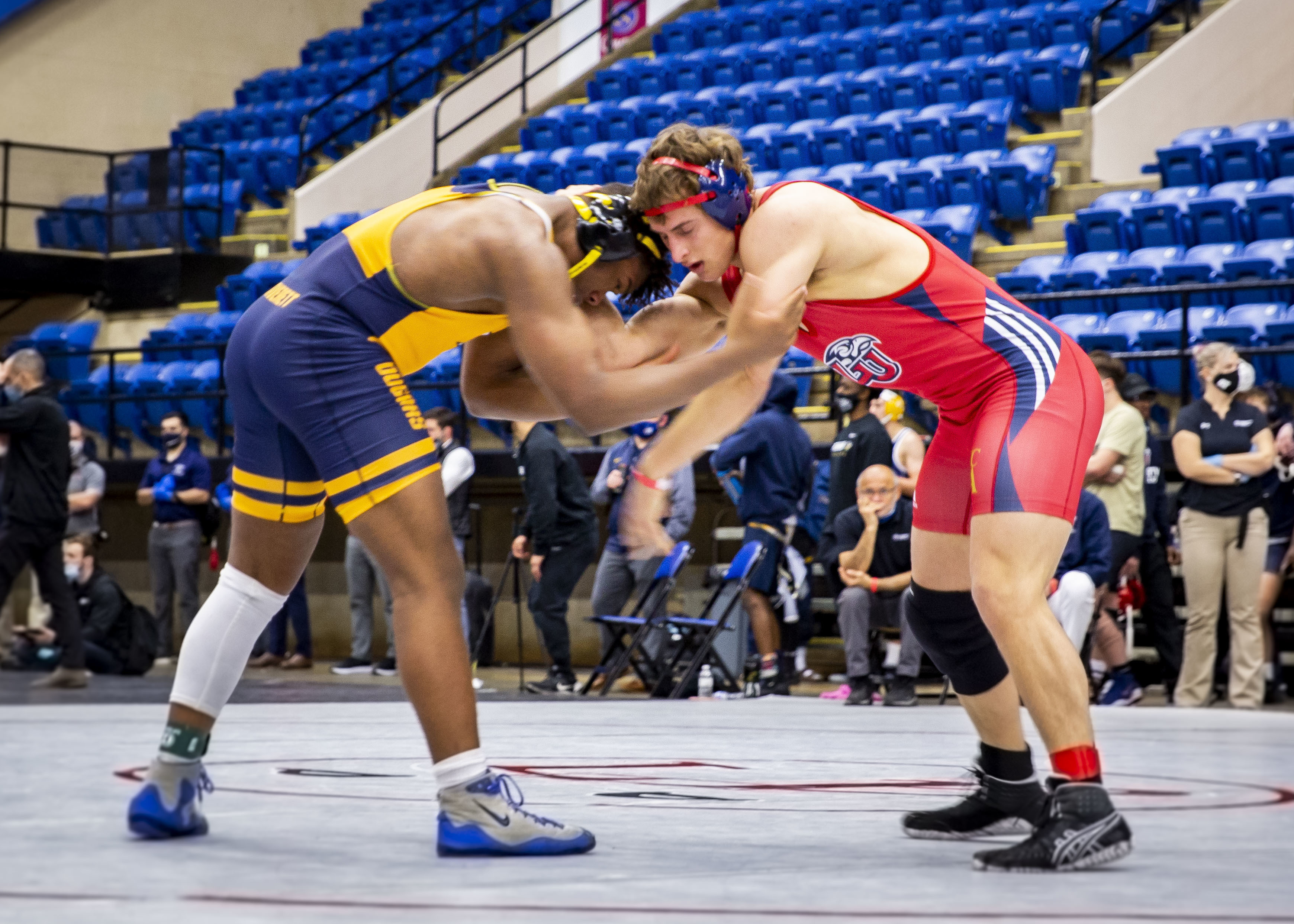 Marines at Roanoke College Wrestling Tournament