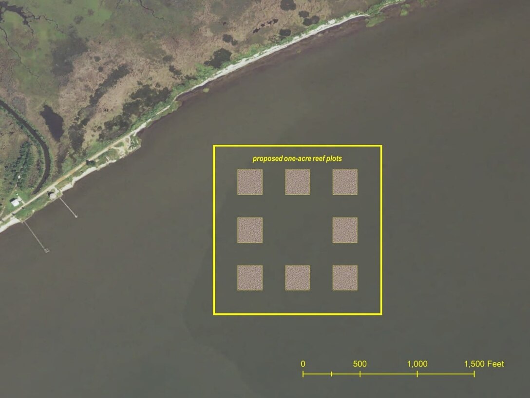 The U.S. Army Engineer Research and Development Center announces Jan. 25, 2021, a three-year research collaboration with the University of Southern Mississippi (USM) to create oyster reef habitat in the northern Gulf of Mexico.