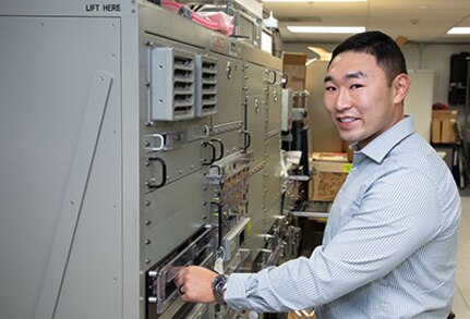 Division Newport engineer addresses signal systems for the Navy, RI Army National Guard