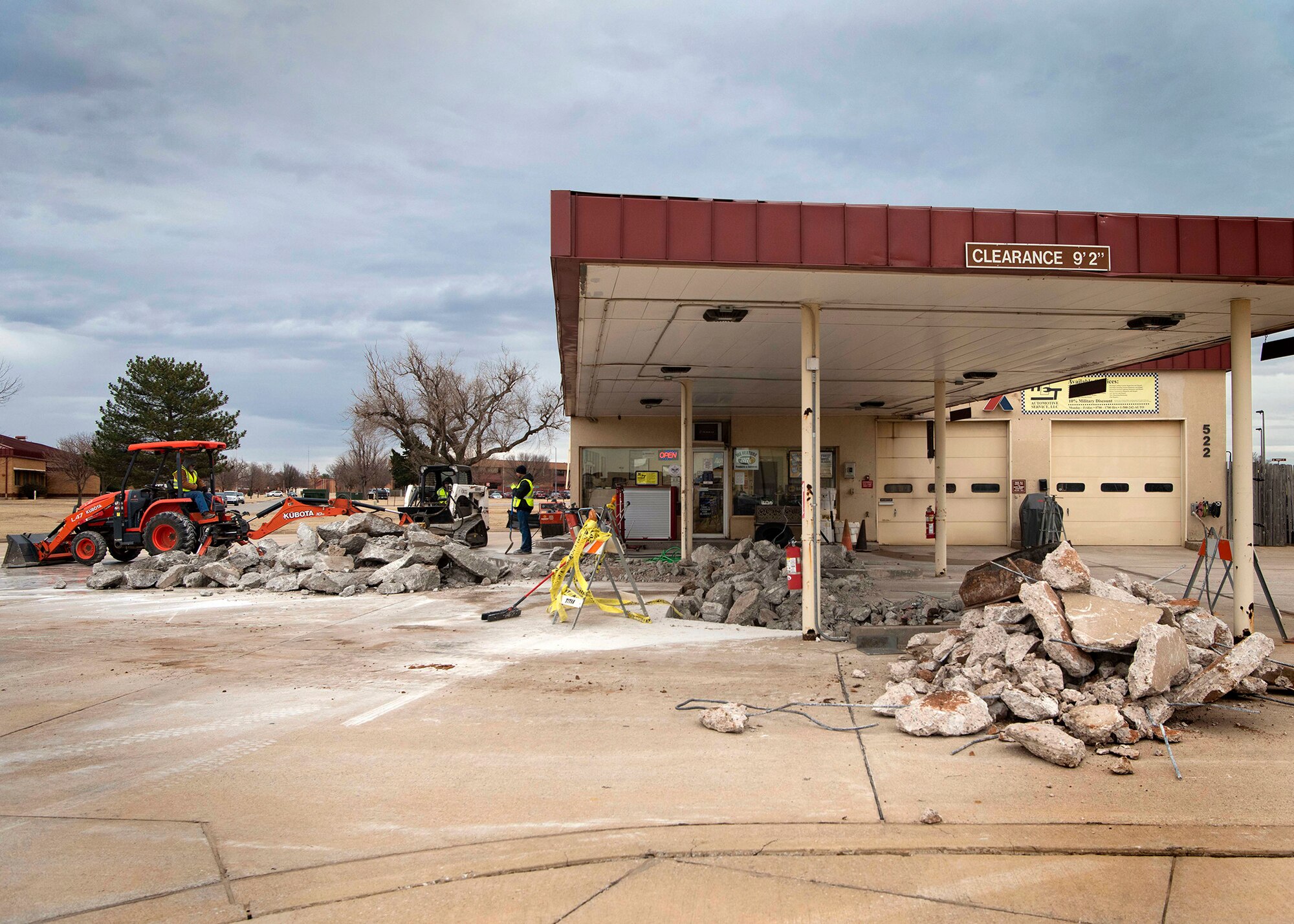 Gas station