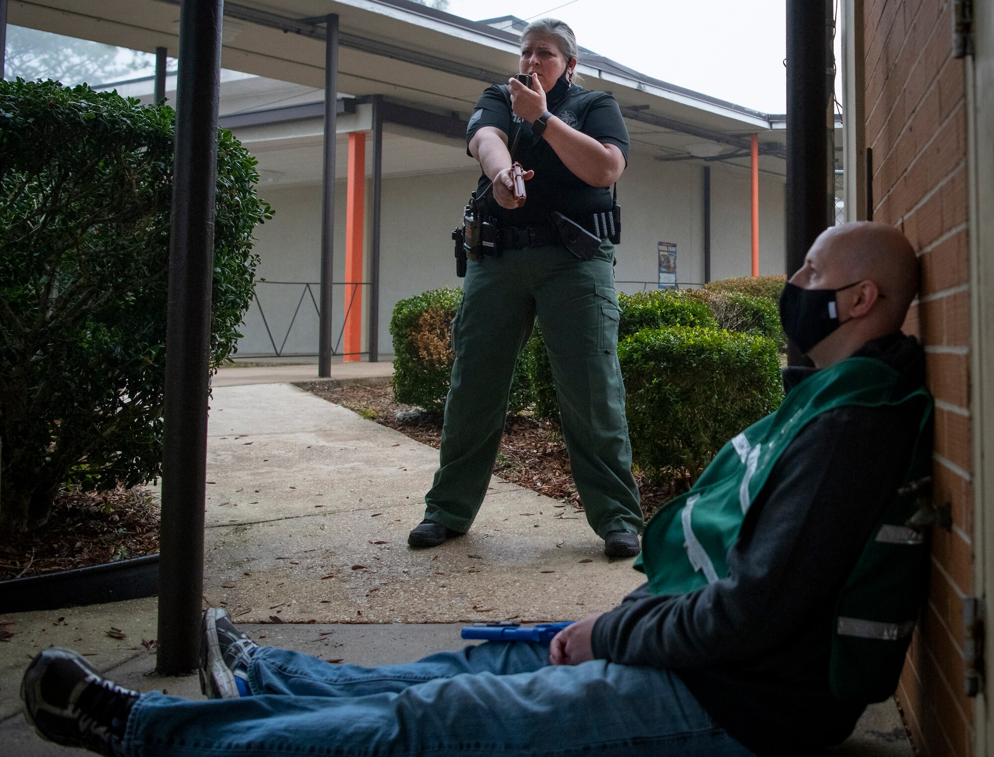 Eglin forces respond in active assailant exercise > Air Force Test