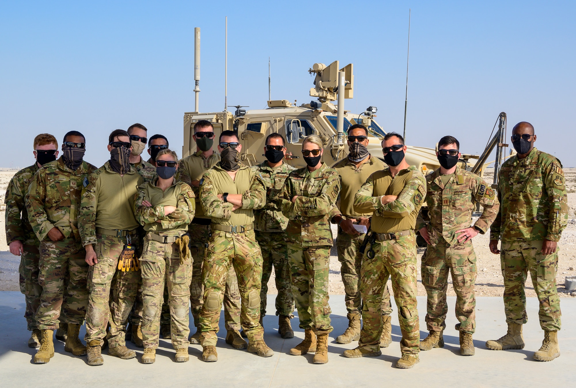 379th AEW; EOD; Chief Capaldi; Bomb Suit; 379th ECES;