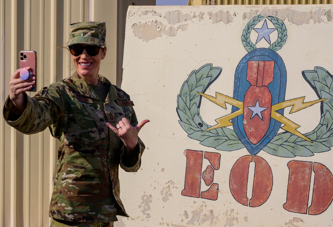 379th AEW; EOD; Chief Capaldi; Bomb Suit; 379th ECES;