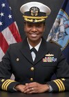 Studio portrait of Cmdr. LaDonna M. Simpson