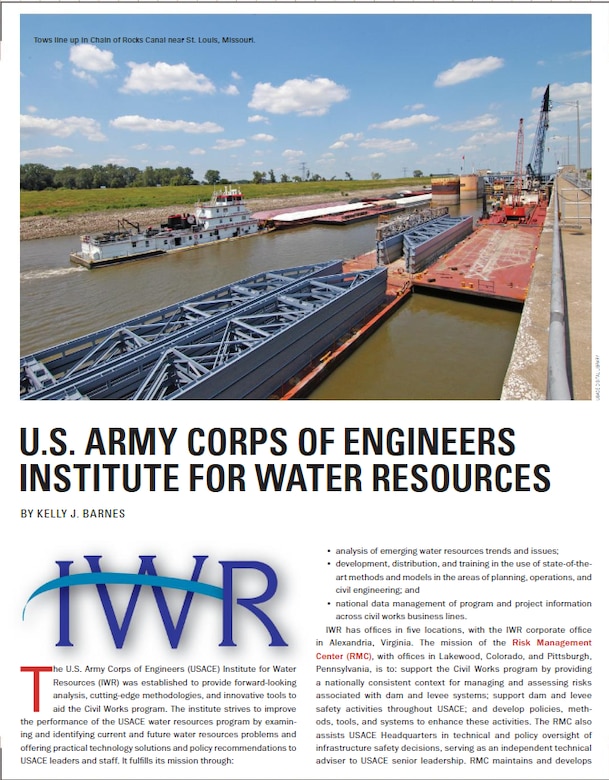 Image of IWR Section in publication