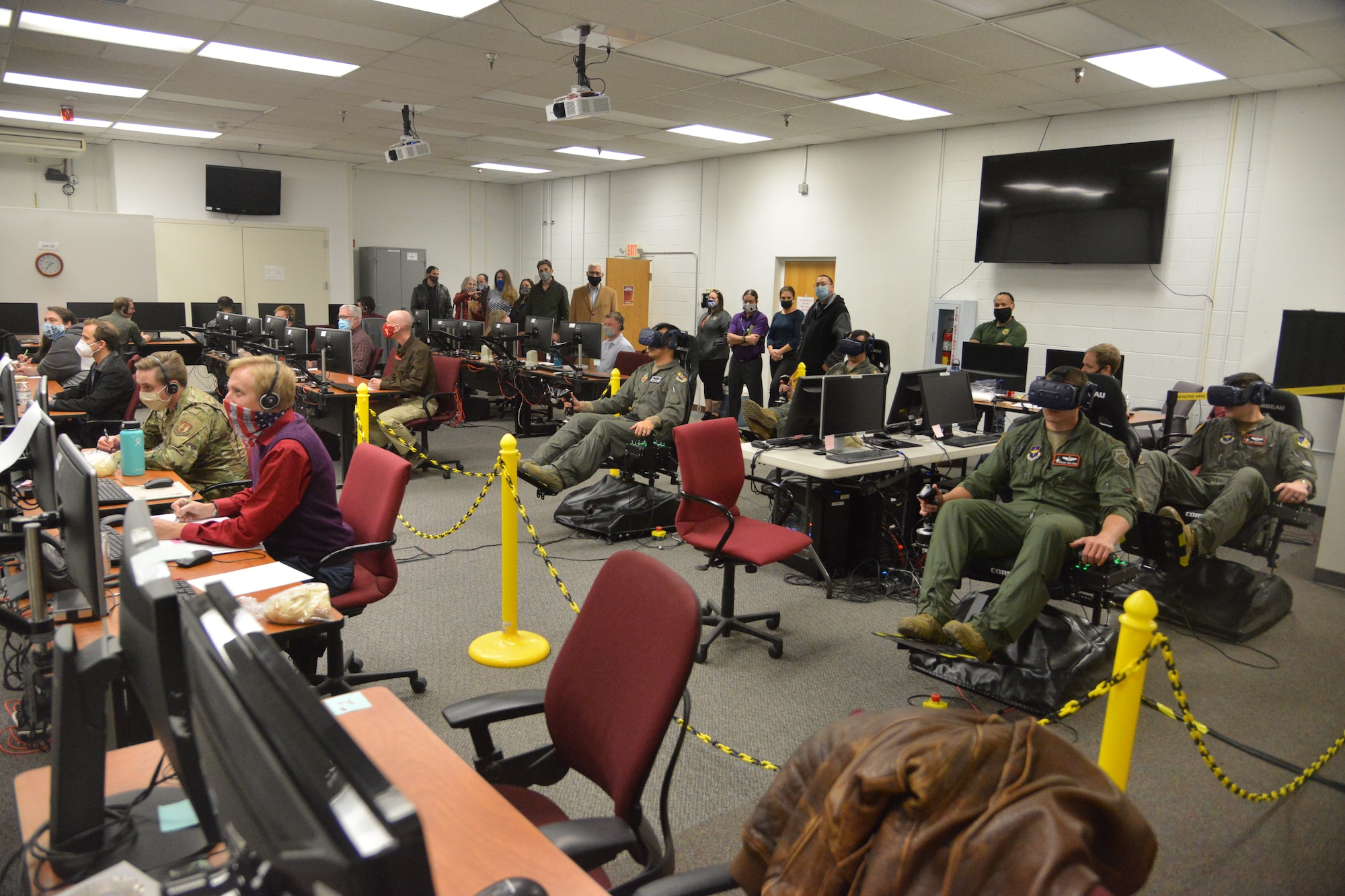 The Air Force Research Laboratory Directed Energy Directorate held its capstone Directed Energy Utility Concept Experiment to assess the capabilities of directed energy for the future battlefield Jan. 11-15 at Kirtland AFB, N.M. (U.S. Air Force photo/Todd Berenger)
