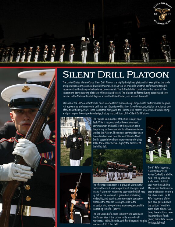 Silent Drill Platoon Schedule 2022 Silent Drill Platoon