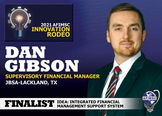 2021 AFIMSC Innovation Rodeo finalist graphic