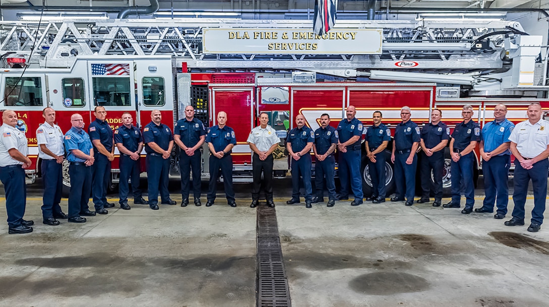 Group photo of Fire Department