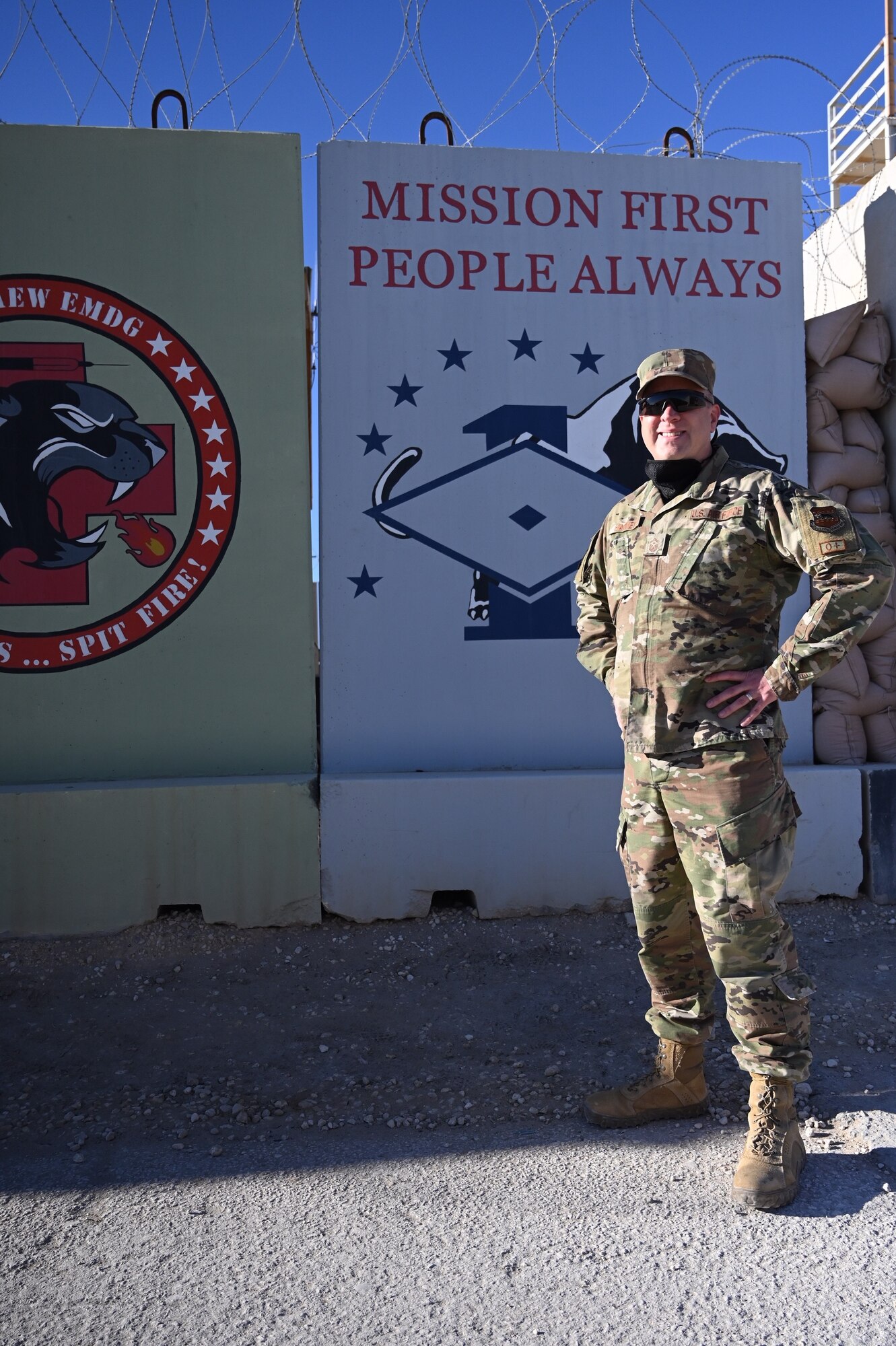 Deployed 1st Sgt.