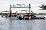 Norfolk Naval Shipyard (NNSY) welcomed the Los Angeles-class submarine USS Toledo (SSN 769) Jan. 21 for an Engineered Overhaul.