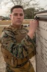 Lance Cpl. Abner, N, Agen III, a fire-team leader with Echo company, 2d Battalion, 6th Marine Regiment, 2d Marine Division, poses for a photo on Camp Lejeune N.C., January 21, 2021. "Die first then quit," said Agen, a St. Lawrence, N.Y., native. According to his leadership, Agen took the initiative in creating a training schedule tailored to the Marines in the platoon. Agen took charge in teaching about weapons organic to a rifle squad. He instructed over six hours of weapon familiarization in reference to Marine Corps order 3-11.2. Agen developed a Performance Evaluation Check and oversaw four hours of practical application including disassembly/assembly, basic functions, functions checks, corrective actions and basic employment. Agen ensured the knowledge was retained by each Marine and performed remediation when necessary. Agen single handily raised the overall lethality and combat readiness of the 28 Marines under his charge in hope that in his absence, their performance would be second to none. (U.S. Marine Corps photo by Cpl. Elijah J. Abernathy)