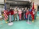 IN THE PHOTO, Memphis District Commander Col. Zachary Miller, District Partners, and other district leadership were briefed on the details of the St. Francis bridge (CR736) project at the exact site where the construction took place. Afterward, the group held a ribbon-cutting ceremony (in the photo), symbolizing the victory and celebration of completing yet another significant project. (USACE photo by Jessica Haas)