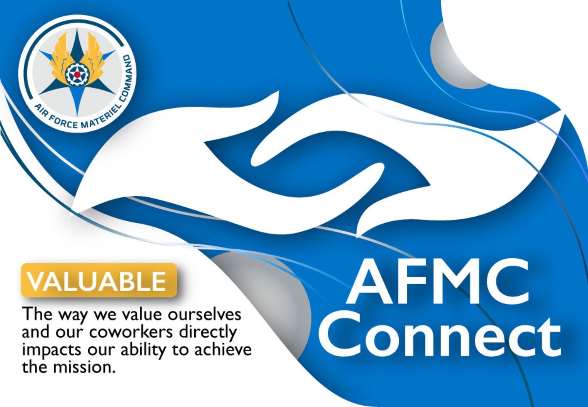 Graphic of AFMC Connect February focus: Valuable