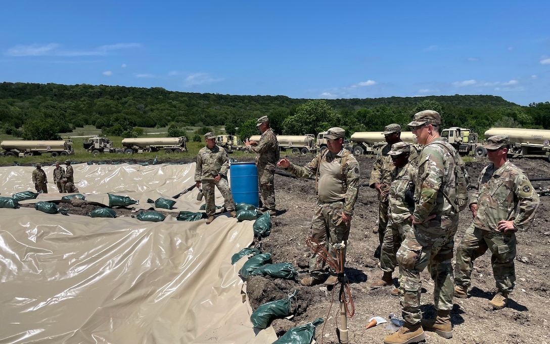 Spartans help fuel the fight during annual petroleum exercise
