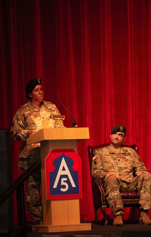 U.S. Army North HHBN conducts Change of Responsibility