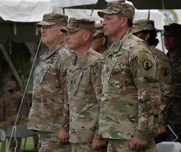 U.S. Army Reserve-Puerto Rico change of responsibility ceremony