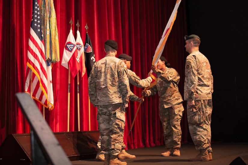 U.S. Army North HHBN conducts Change of Responsibility