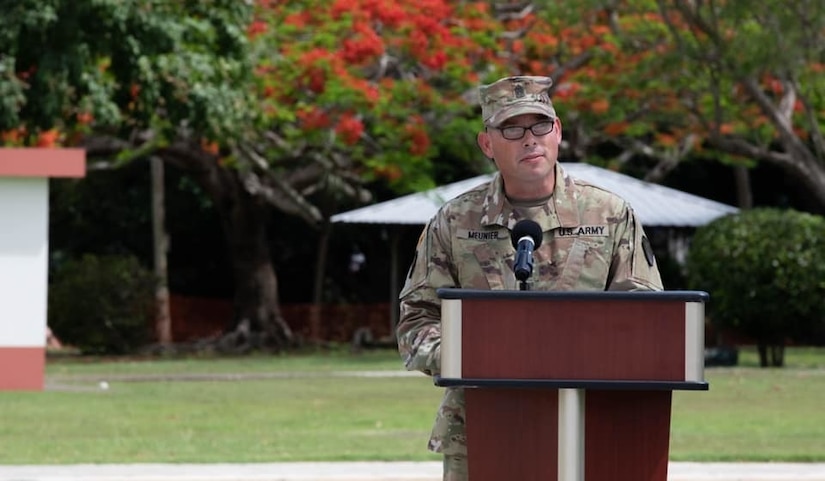 U.S. Army Reserve-Puerto Rico change of responsibility ceremony