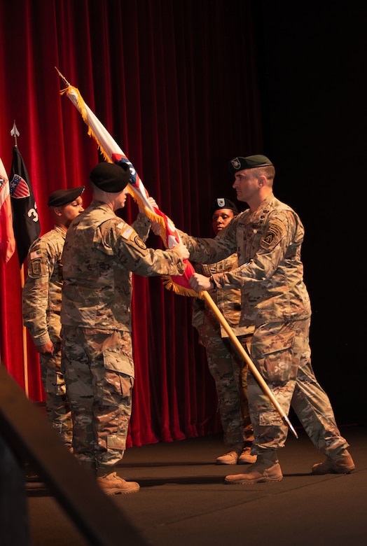 U.S. Army North HHBN conducts Change of Responsibility