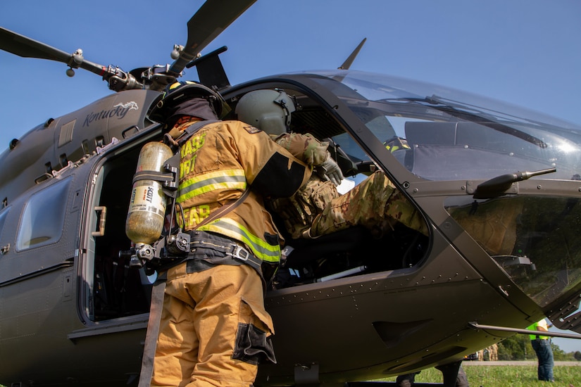 Crash exercise at Blue Grass Airport