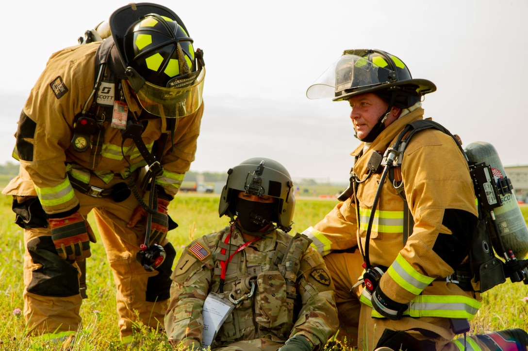 Crash exercise at Blue Grass Airport