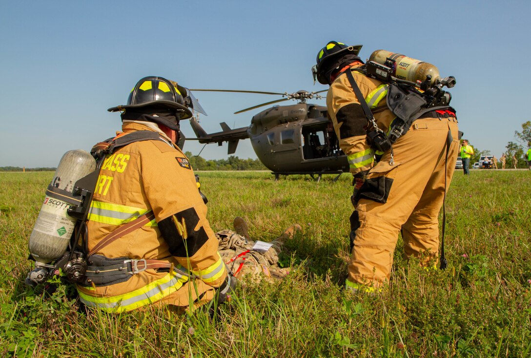 Crash exercise at Blue Grass Airport