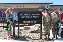Spc. Jameson L. Lindskog Army Reserve Center memorialized in honor of fallen Soldier’s service and sacrifice