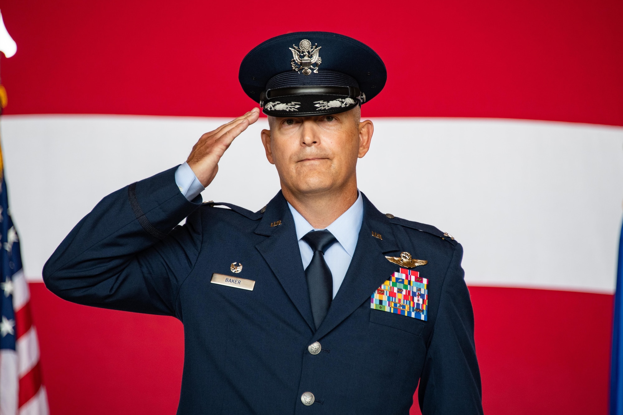 97th AMW change of command