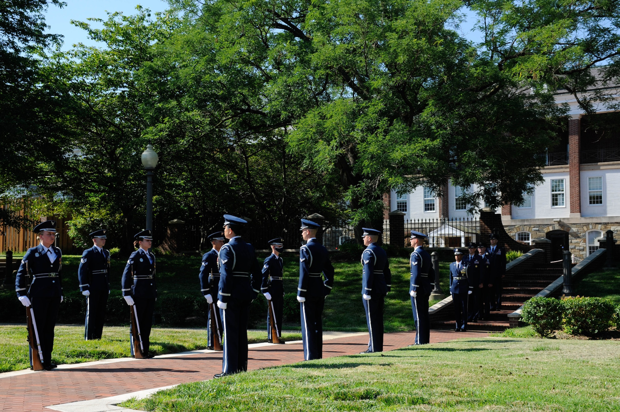 USAF Honor Guard, change of command