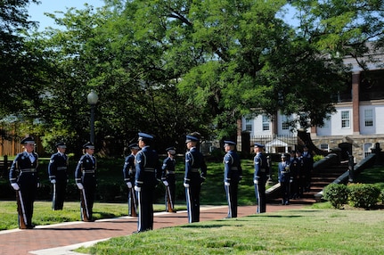 USAF Honor Guard, change of command