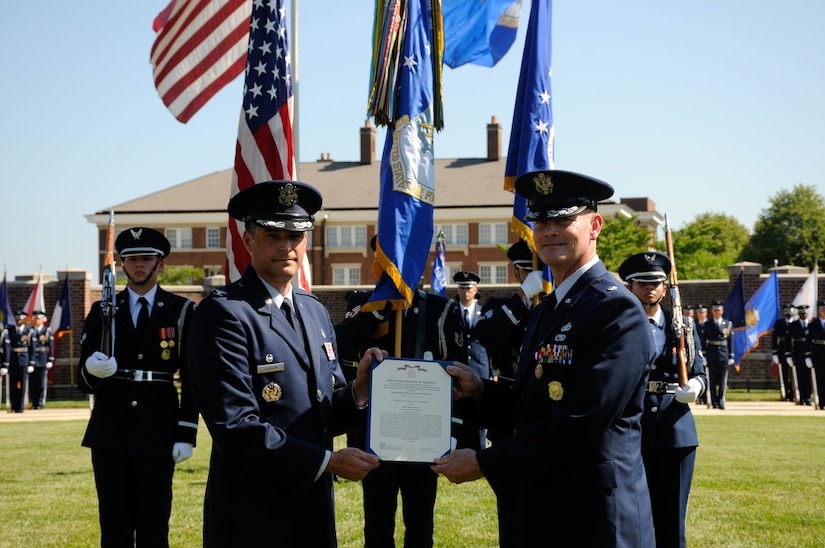 USAF Honor Guard, change of command