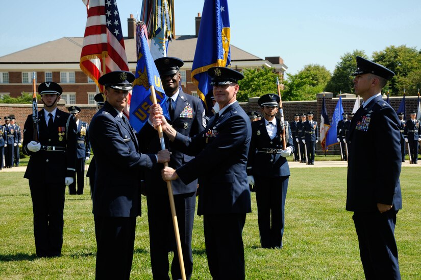 USAF Honor Guard, change of command