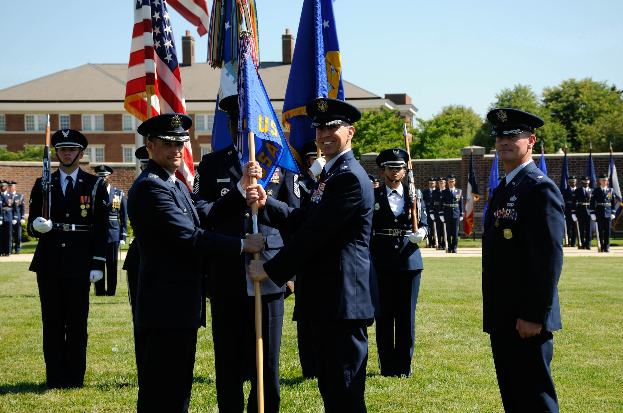 USAF Honor Guard, change of command