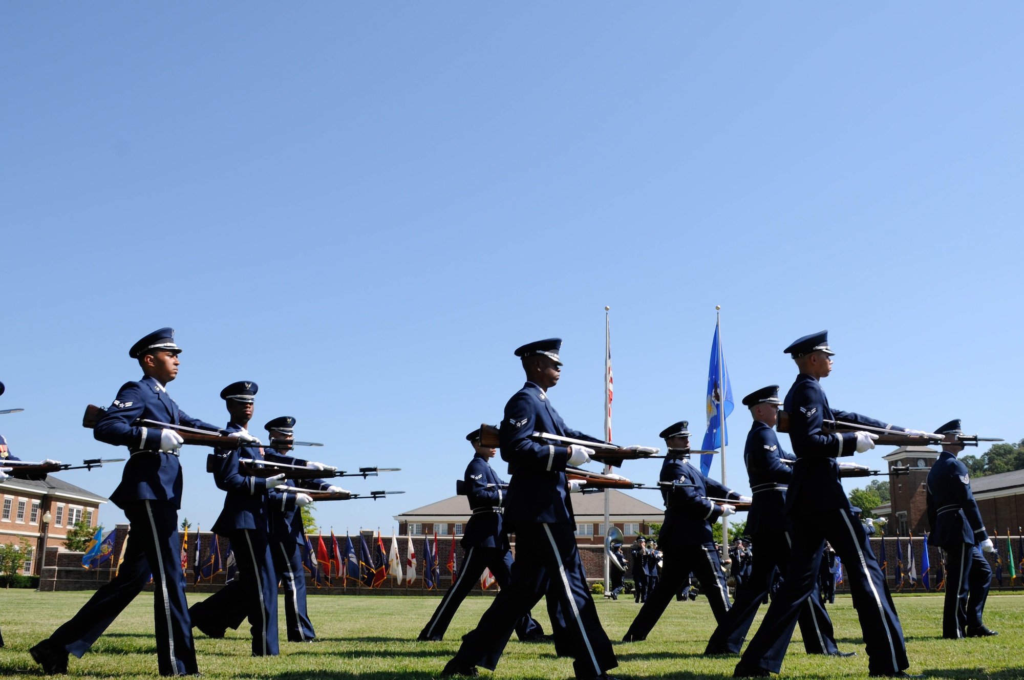 USAF Honor Guard, change of command