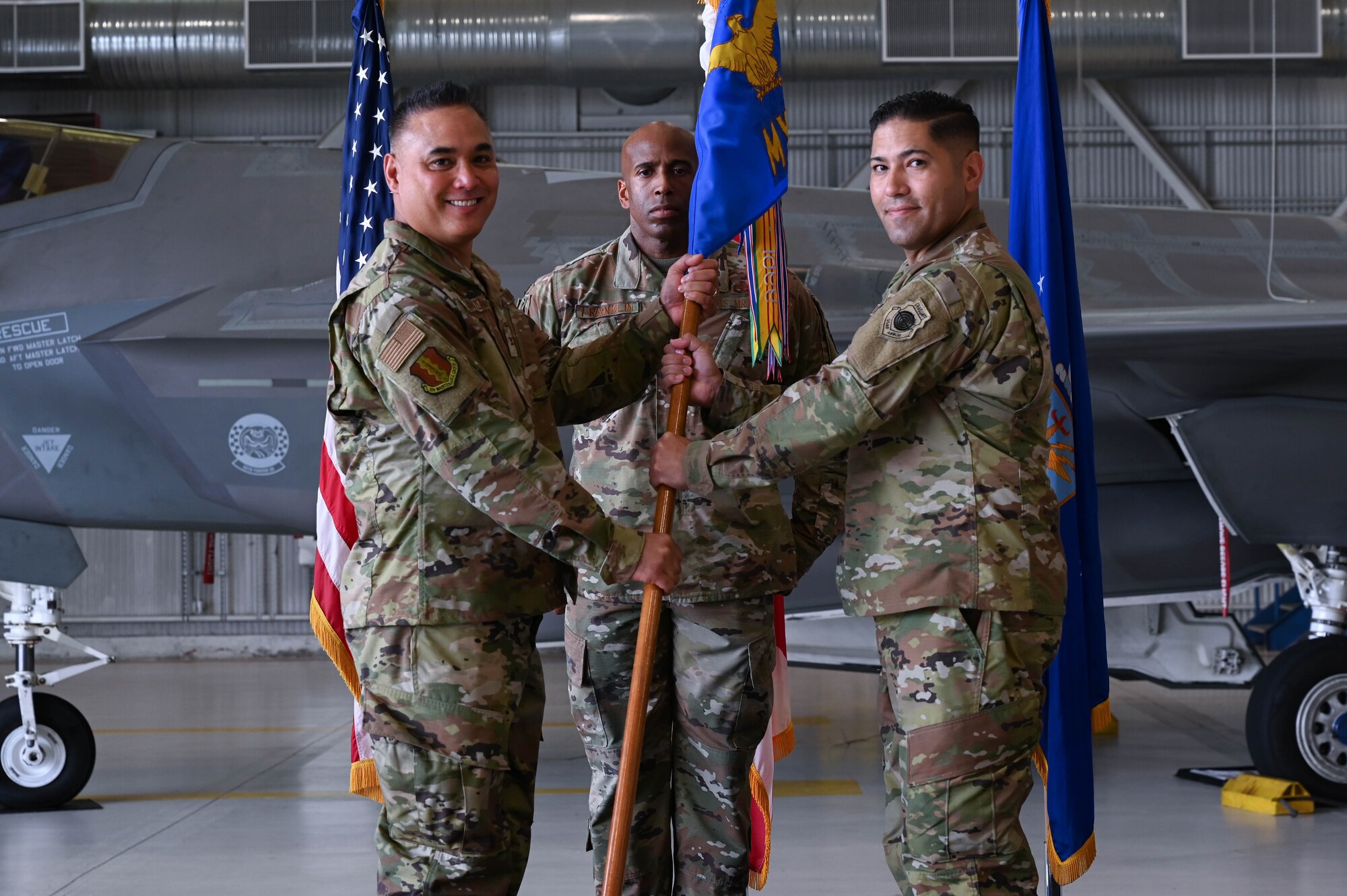 33rd MXS Change of command