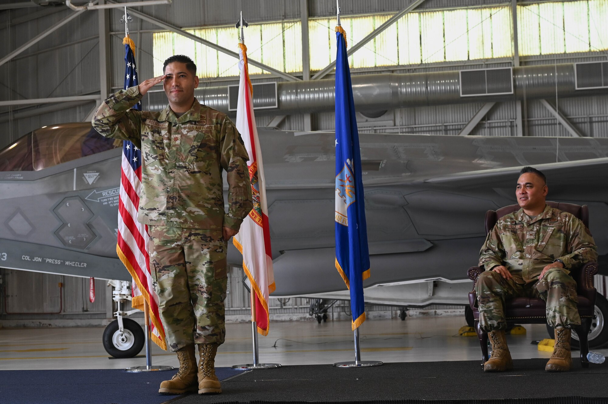 33rd MXS Change of command
