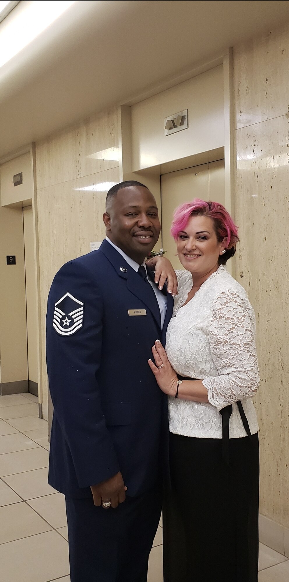 It was August of 2019 when Master Sgt. (ret) Davie Hobbs began experiencing symptoms of Post-Traumatic Stress Disorder (PTSD). The severity of his symptoms became evident one morning when he had a PTSD episode during a group staff meeting. Not knowing what the future would hold, it was at that very moment when Davie’s wife and Air Force Wounded Warrior (AFW2) caregiver, Misti Hobbs, knew PTSD had hit home and initiated the beginning of a new journey.