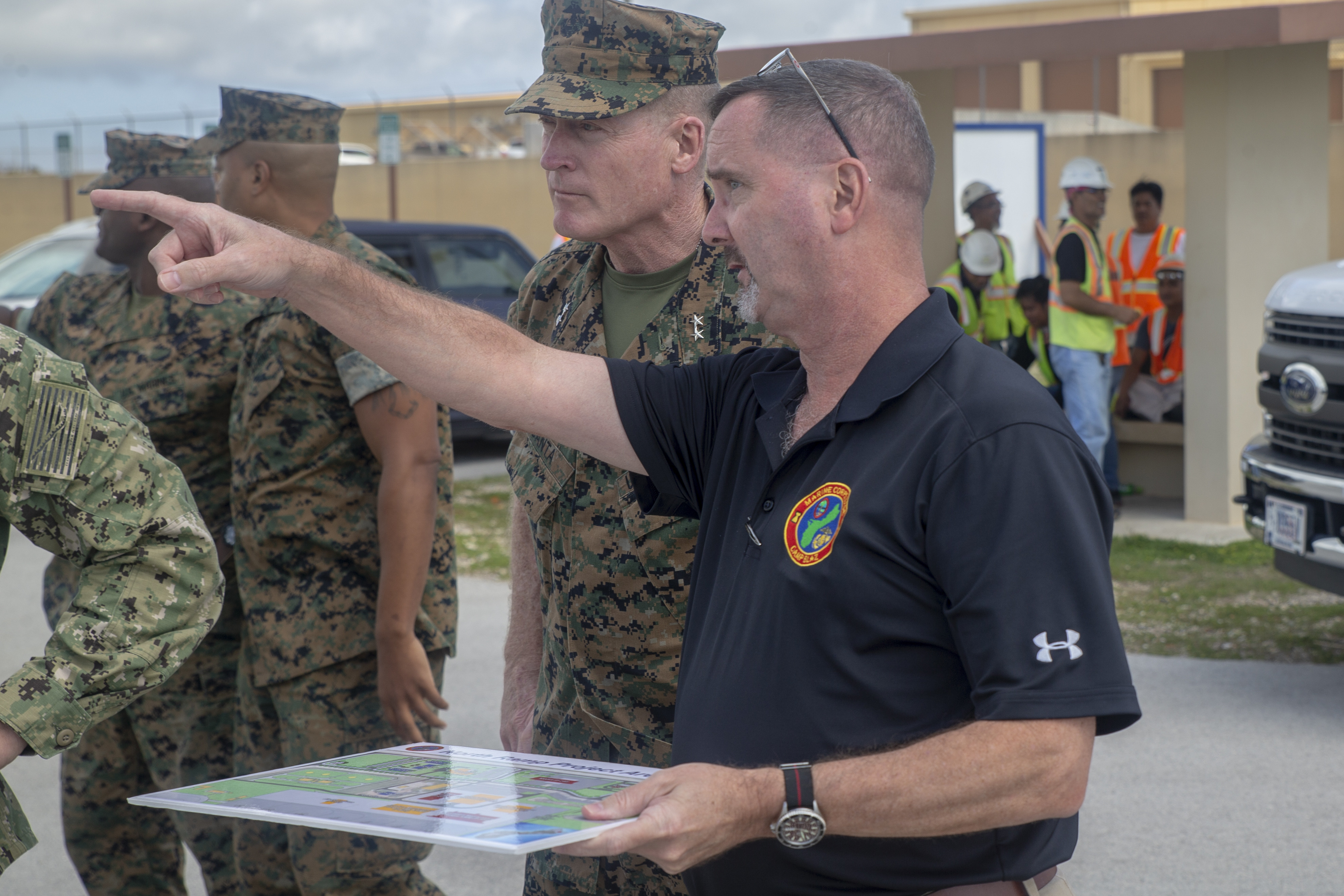 Marine Corps Installations Command senior leaders visit Marine Corps Base (MCB) Camp Blaz, June 25-28, 2021. The visit to MCB Camp Blaz included meetings with leadership and key personnel, and a tour of MCB Camp Blaz facilities and construction sites.