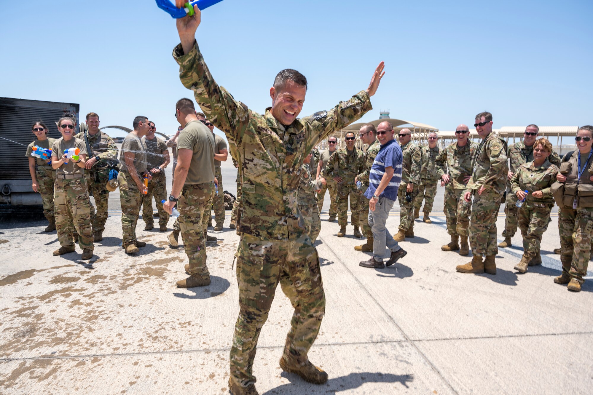 Brig. Gen. Larry R. Broadwell fini-flight