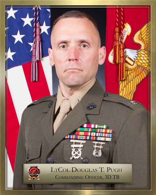 Lieutenant Colonel Douglas Pugh > 3d Marine Logistics Group > Leader's bio