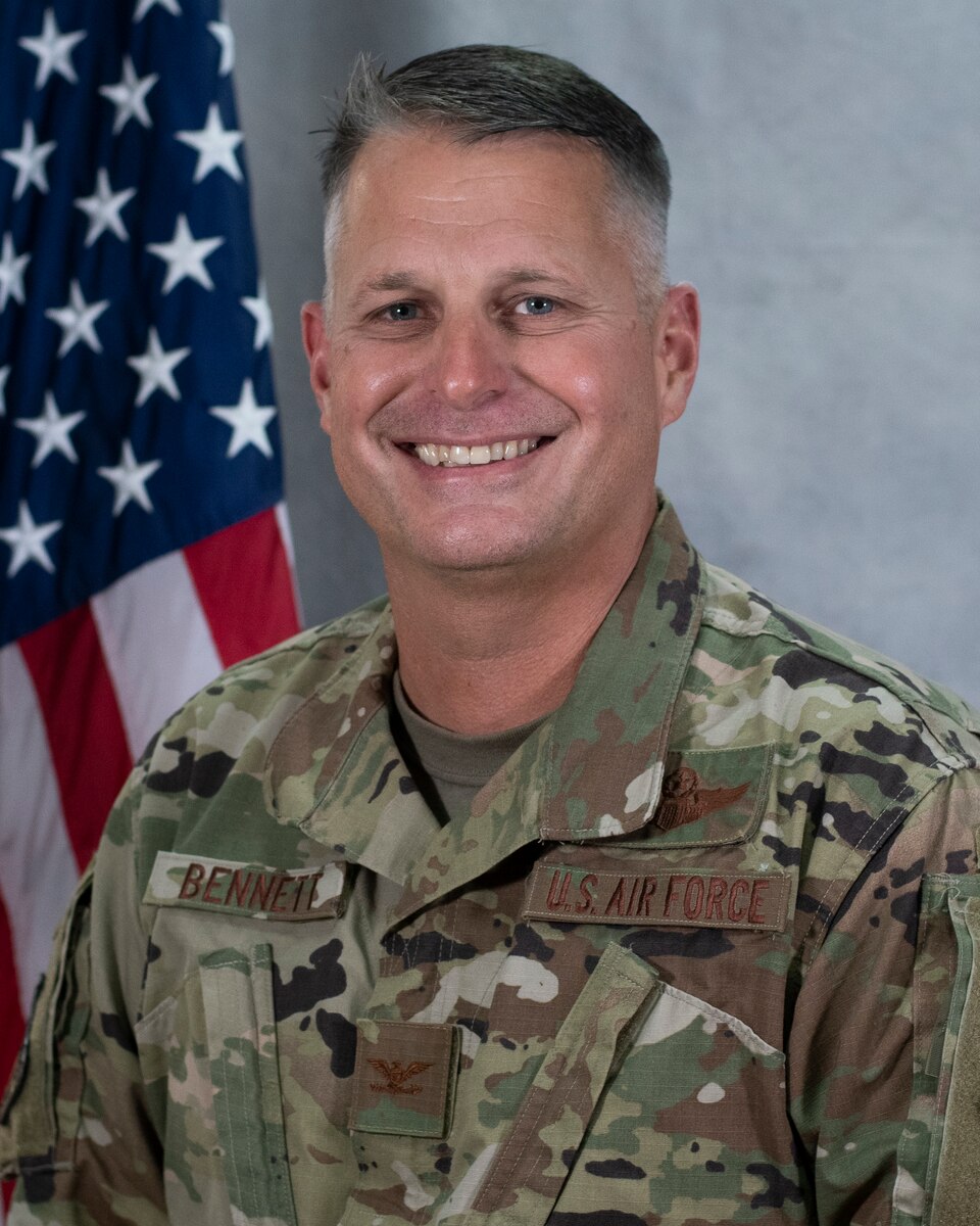 A photo of U.S. Air Force Col. Jerry W. Bennett Jr.