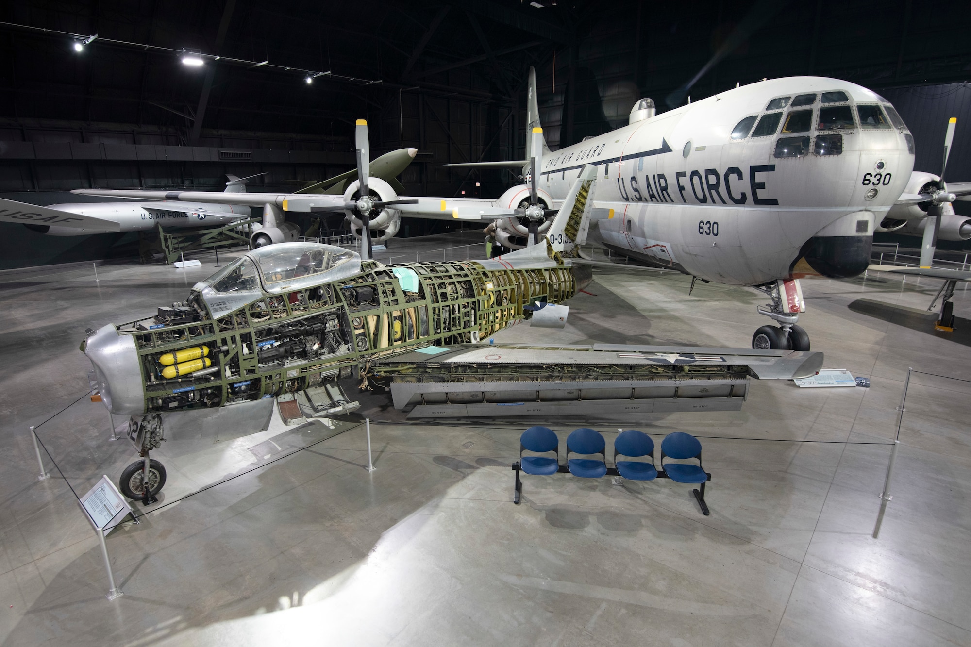North American F-86H Sabre & Boeing KC-97L Stratofreighter