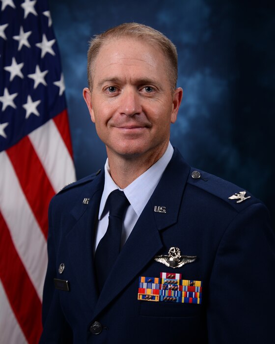 Col. Michael Stolley, 306th FTG commander.